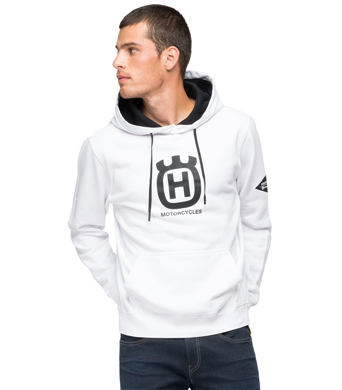 フーディー REPLAY FOR HUSQVARNA 詳細画像 ホワイト 1